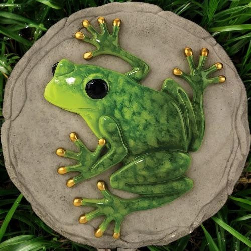 Frog - Stepping Stone and Wall Plaque