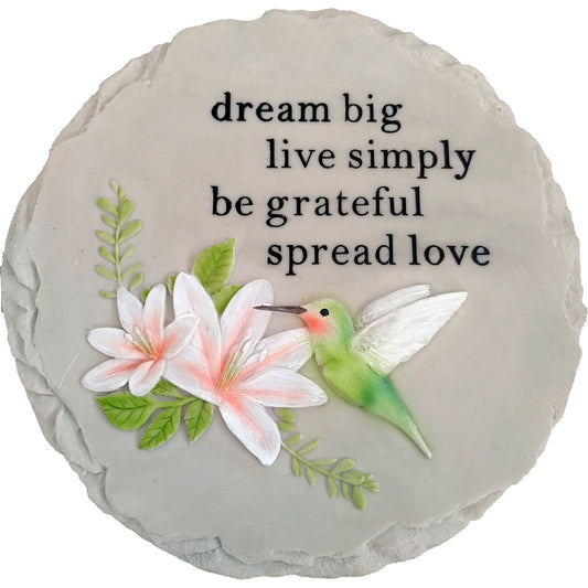 Dream Big - Stepping Stone and Wall Plaque