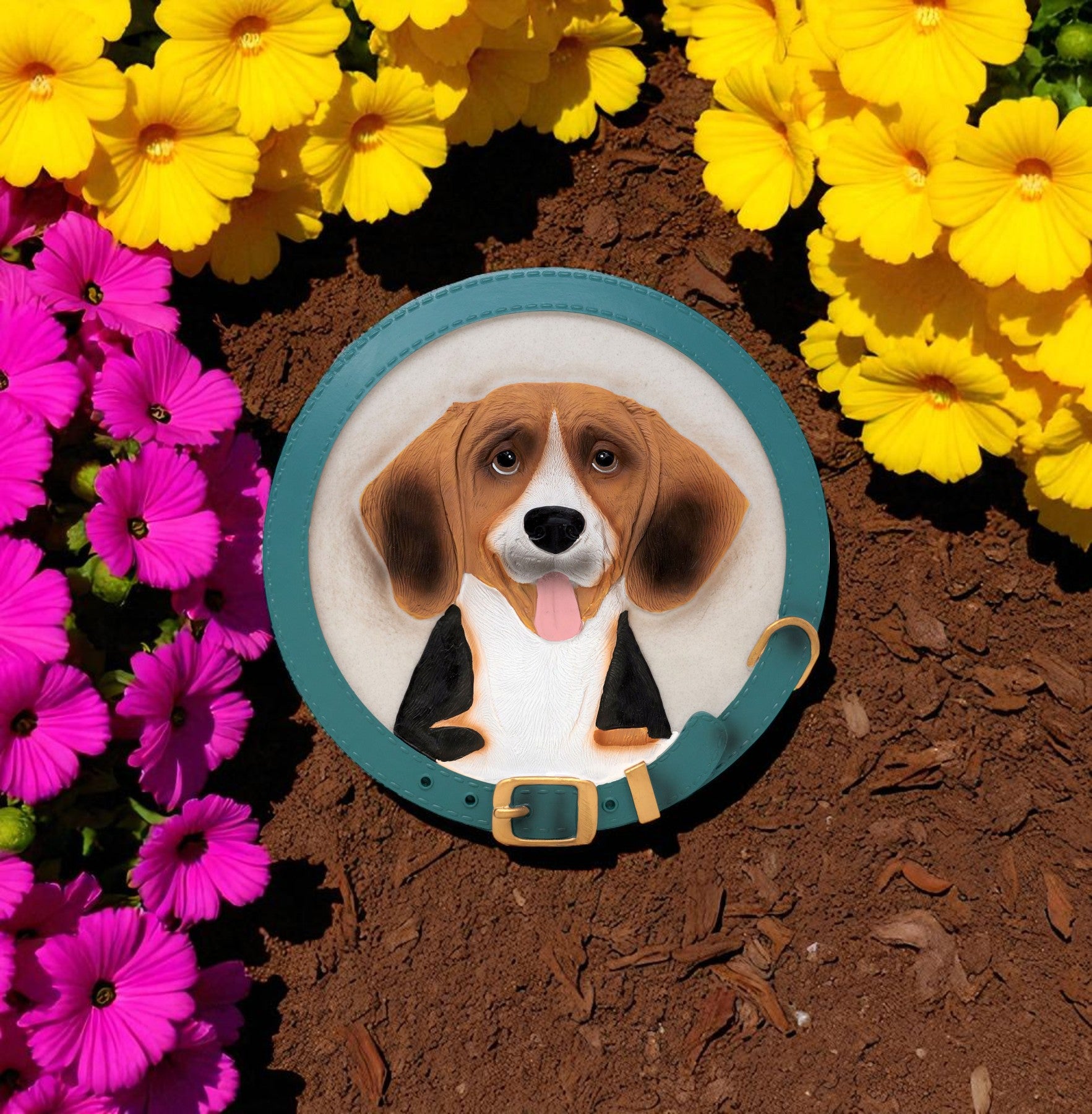 Beagle - Stepping Stone and Wall Plaque - Mellow Monkey