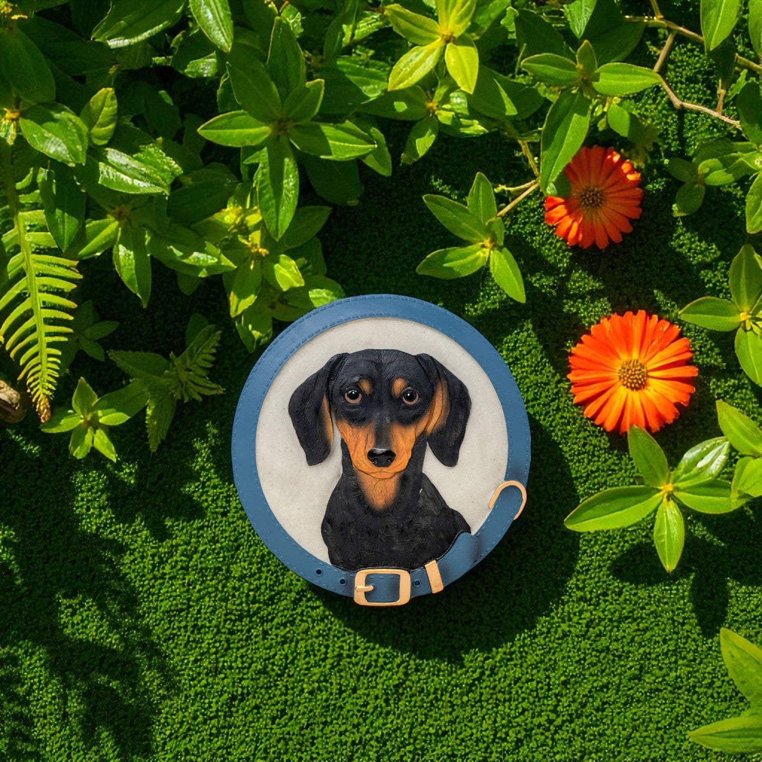 Dachshund- Stepping Stone and Wall Plaque - Mellow Monkey