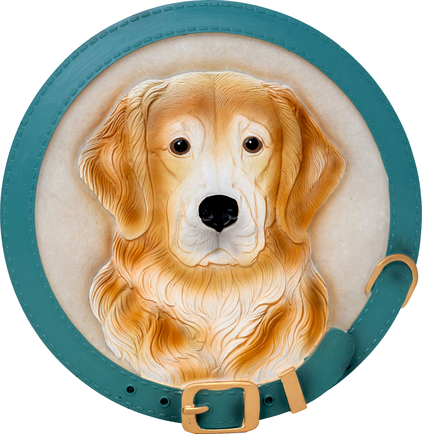 Golden Retriever - Stepping Stone and Wall Plaque - Mellow Monkey