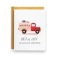 "Best of Luck On Your New Adventure"- Moving Greeting Card - Mellow Monkey