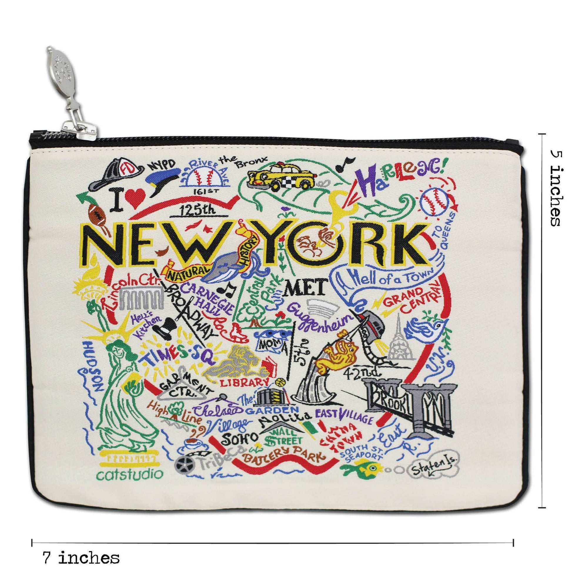 New York City Zip Pouch - Mellow Monkey