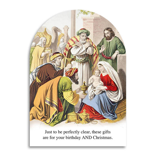 Holiday Card for Birthday and Christmas Gifts - Mellow Monkey
