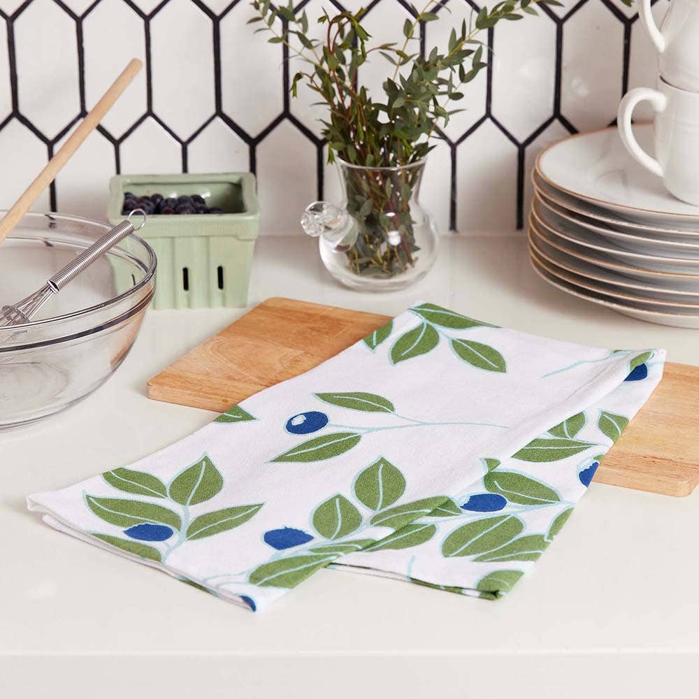 Blueberry Medley - Kitchen Towels - Set of 3 - Mellow Monkey