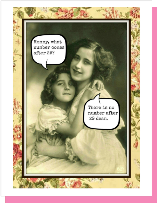 After 29  Birthday Greeting Card - Mellow Monkey