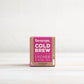 Lychee & Rose Cold Brew - Box of 10 Tea Temples - Mellow Monkey