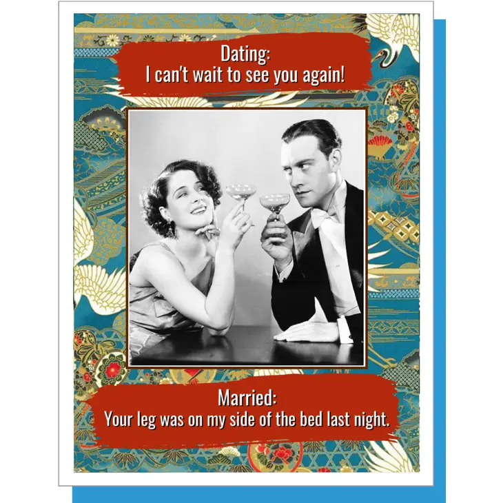 Dating: I Can't Wait To See You Again - Greeting Card - Mellow Monkey