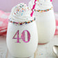 40th Birthday Jeweled Stemless Wine Glass - Mellow Monkey