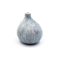 Mini Omo - Handcrafted Porcelain Bud Vase - With with Blue Lines - 2.7 x 2 x 2.8 in - Mellow Monkey