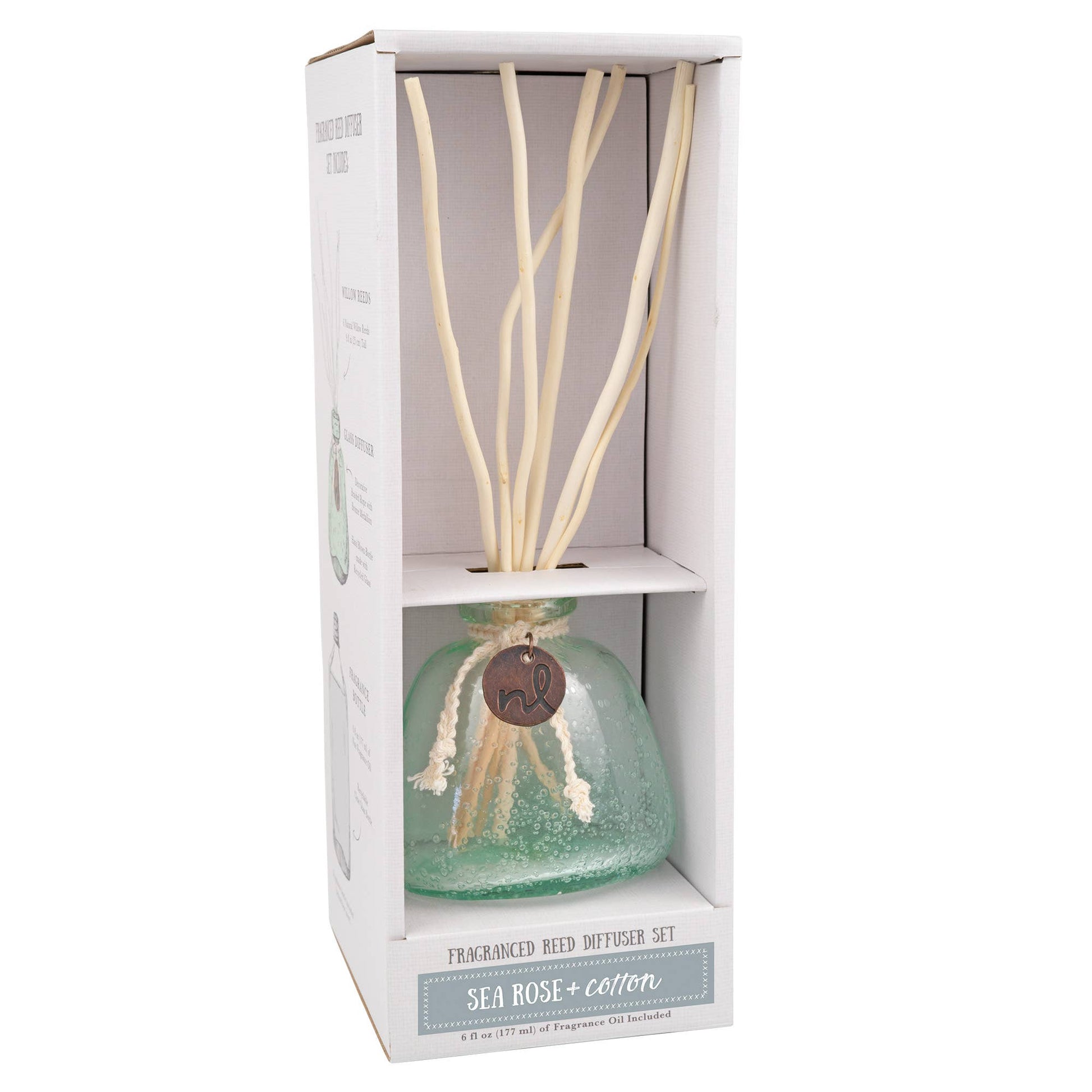 Windward - Sea Rose & Cotton Reed Diffuser - Mellow Monkey