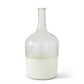 Glass Bottle Neck Vase with Frosted Bottom - Mellow Monkey