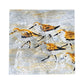 Capiz Sandpiper - Square Trinket Tray - 5-in - Mellow Monkey