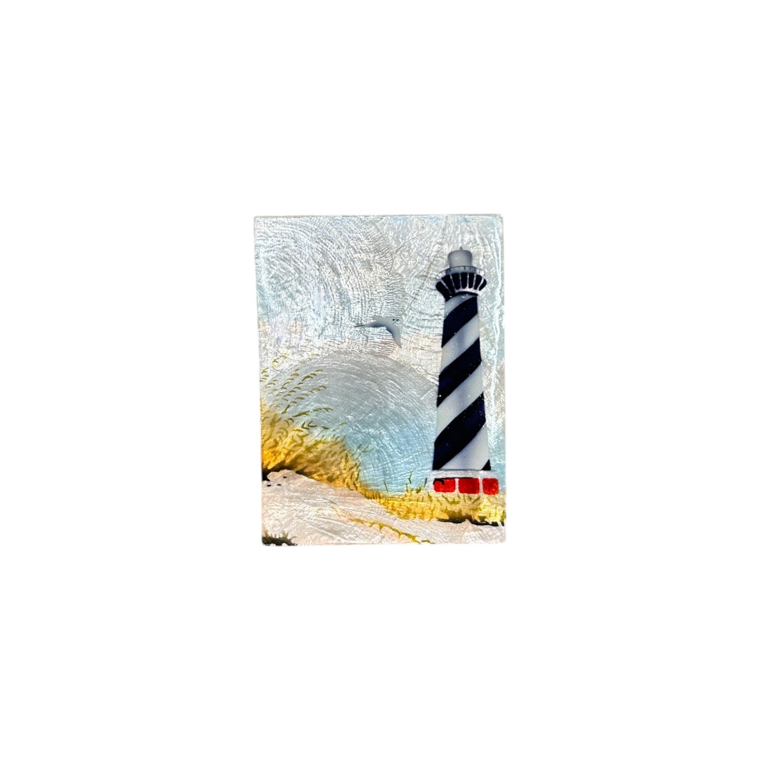Capiz Cape Hatteras Lighthouse - Trinket Box - Mellow Monkey