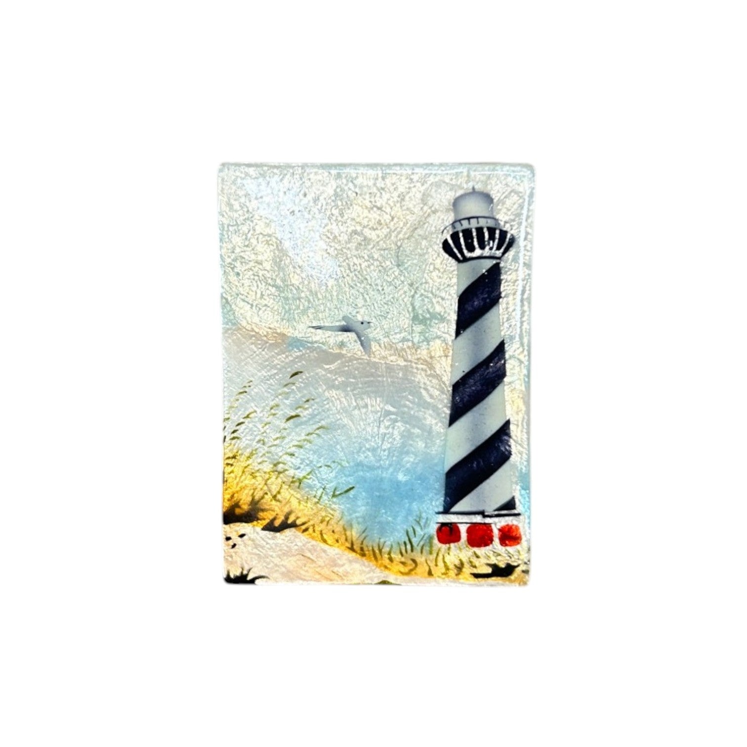 Capiz Cape Hatteras Lighthouse - Trinket Box - Mellow Monkey