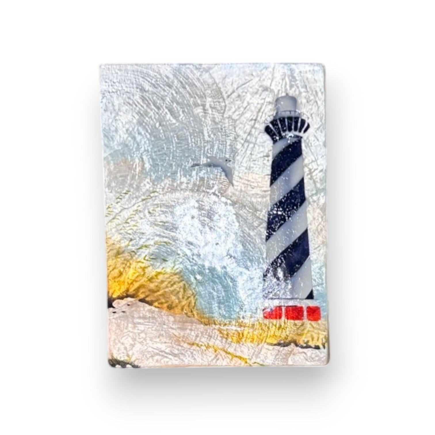 Capiz Cape Hatteras Lighthouse - Trinket Box - Mellow Monkey