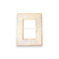 Moroccan Pattern Light Mango Wood Photo Frame