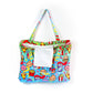 Junk Food Tote Bag - Zippered Pocket - Washable - Mellow Monkey
