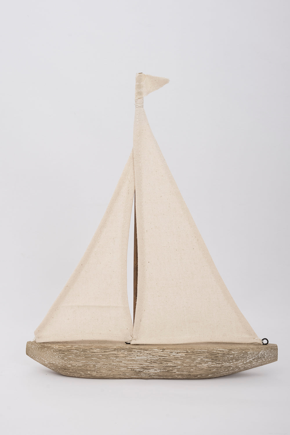 Driftwood and Canvas Sailboat - Mellow Monkey