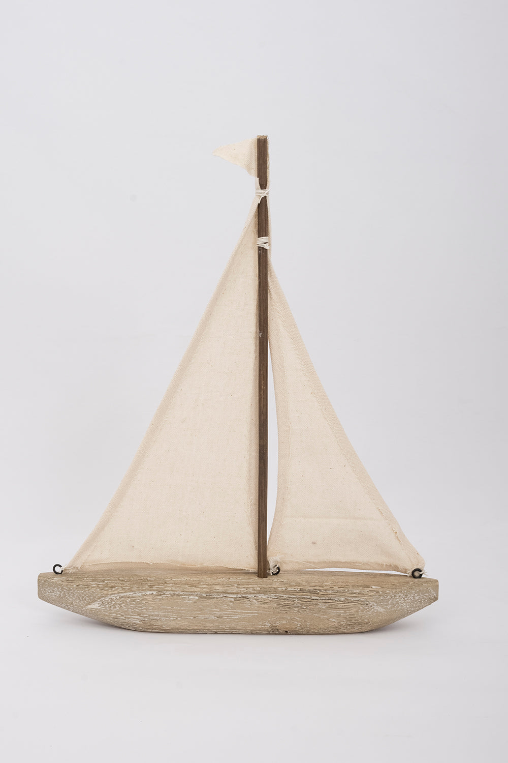 Driftwood and Canvas Sailboat - Mellow Monkey