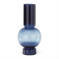 Blue Two-Tone Pot Belly Vase - Mellow Monkey