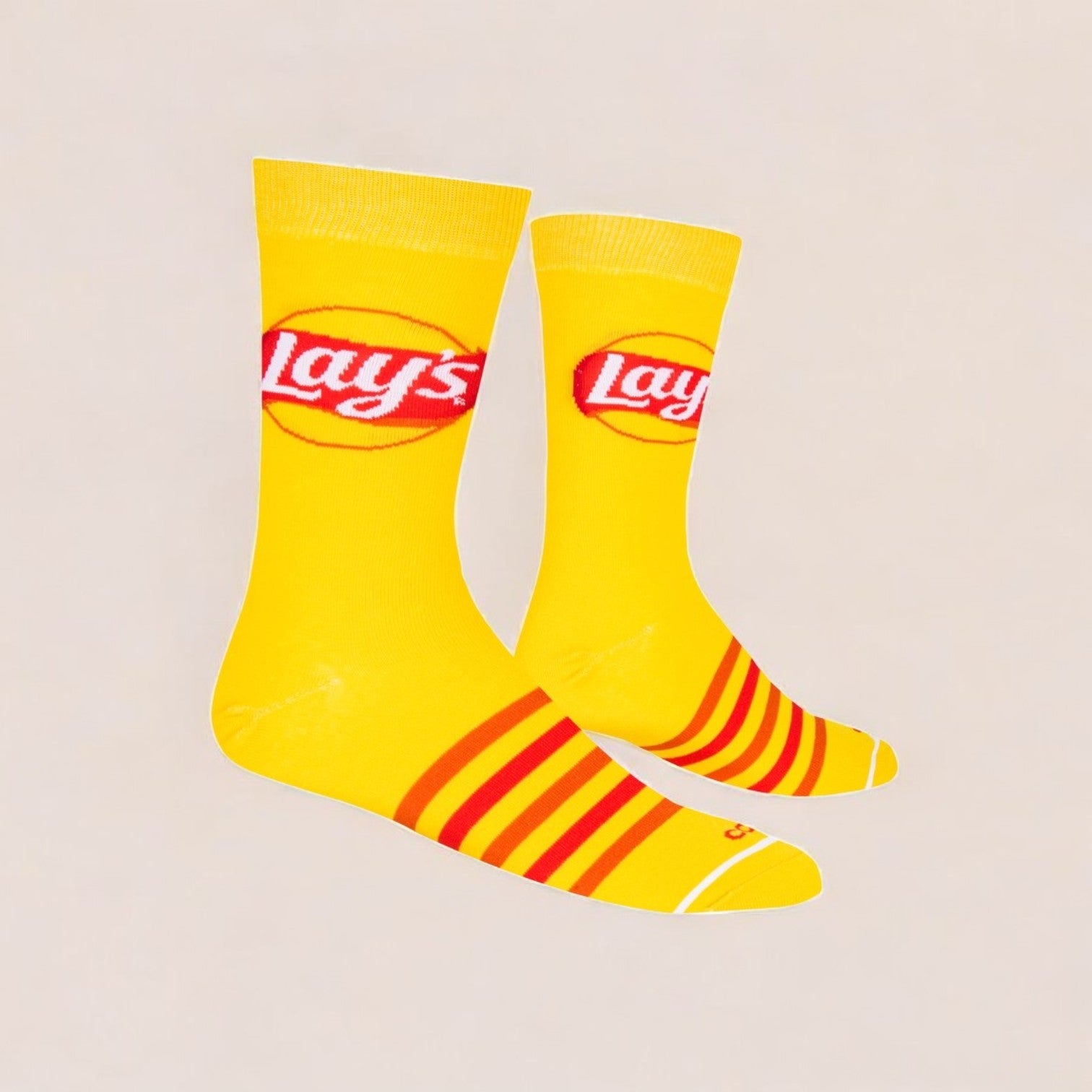 Lays Stripes - Crew Socks - Large - Mellow Monkey