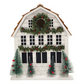 White Holly Cottage Birdhouse - Mellow Monkey