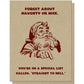 Straight to Hell Santa Card - Holiday Greeting Card - Mellow Monkey