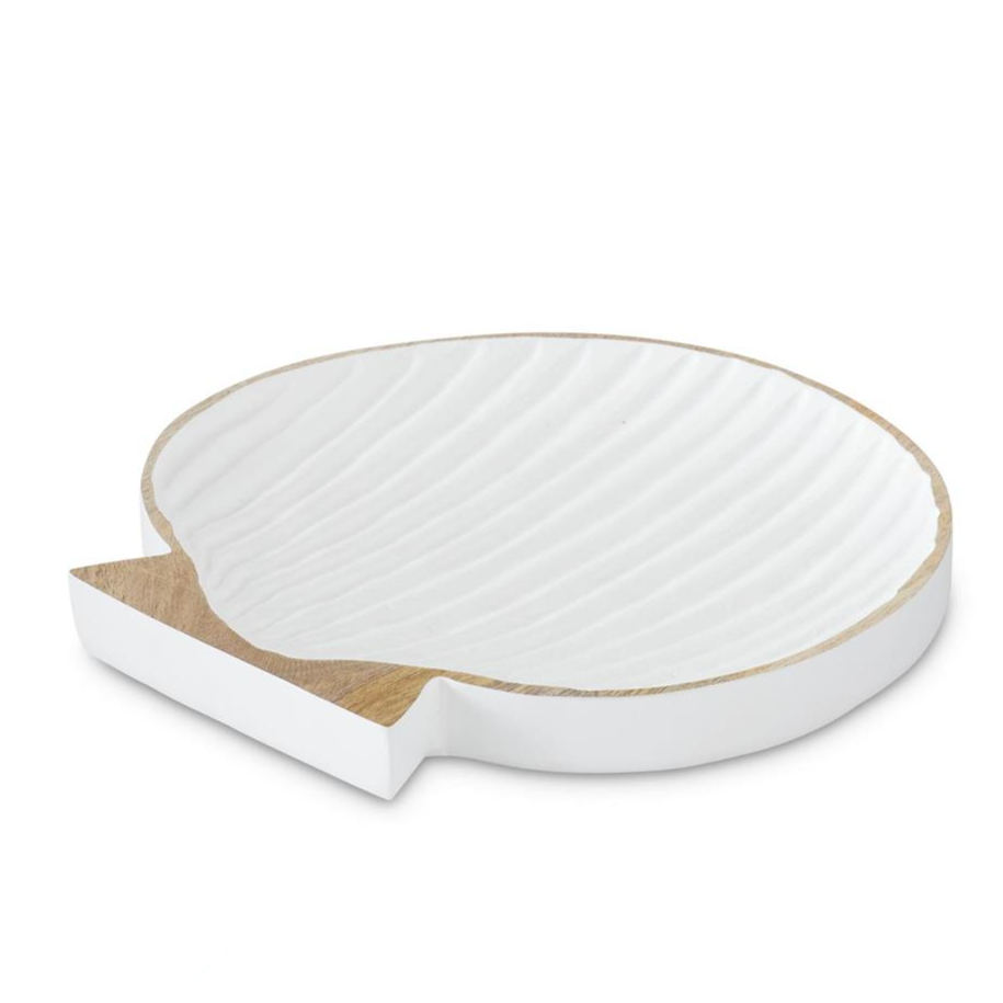 Carved Scallop Shell Trinket Tray - Mellow Monkey