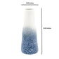 Koza - Handcrafted Porcelain Vase - White and Blue Ombre - 2.5 x 2.5 x 6 in - Mellow Monkey