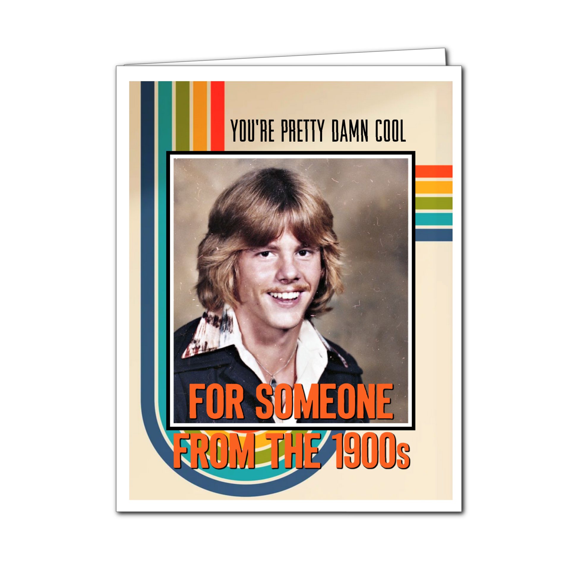 1900s - M - Birthday Greeting Card - Mellow Monkey