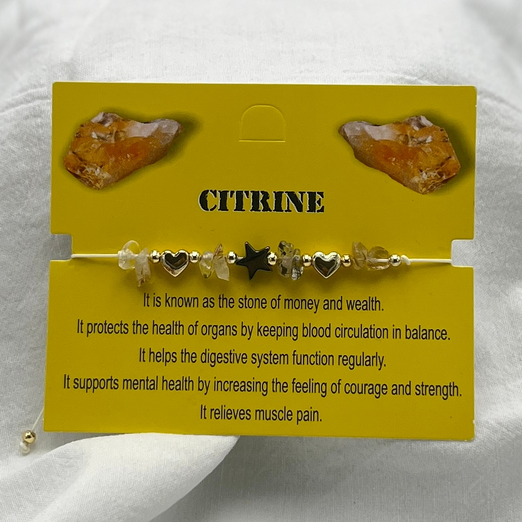 Zodiac Natural Stone Bracelet - Mellow Monkey