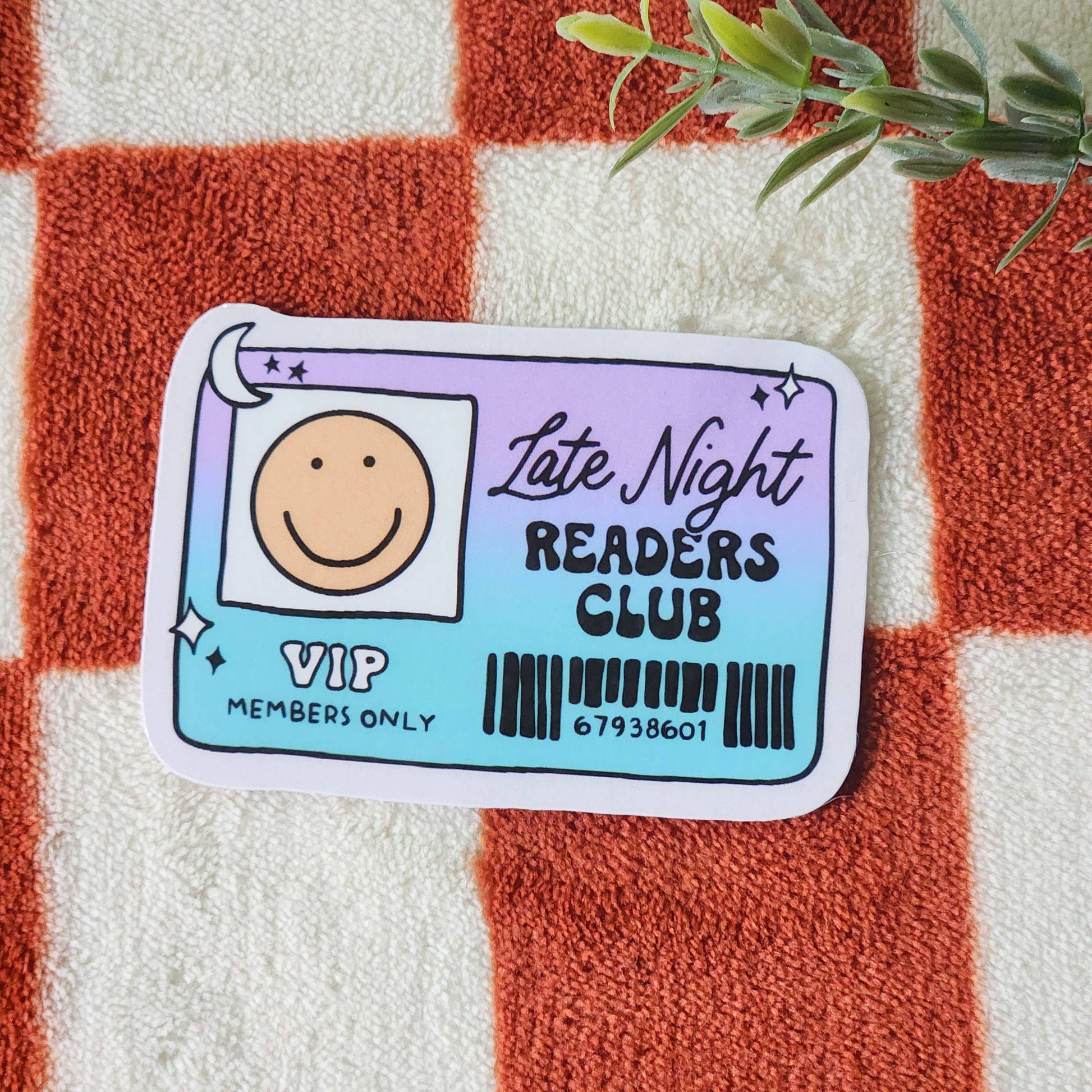 Reading sticker books late funny hydroflask planner: Holographic - Mellow Monkey