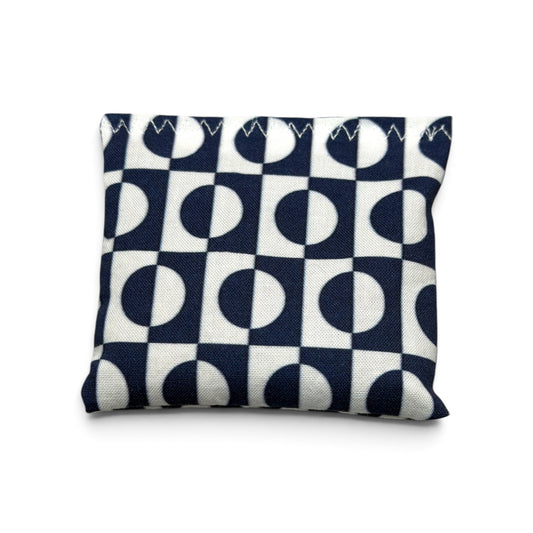 Mantra Beads Sensory Calm Bag - Navy Geometric