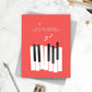The Right Notes - Musical Inspired Birthday Card - Mellow Monkey