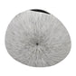 Mini Diva Round - Handcrafted Porcelain Bud Vase - White with Black Stripes - 4.7 x 2.4 x 4 in - Mellow Monkey