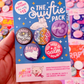 The Swifty Pack - Five Pack Pin Back Buttons