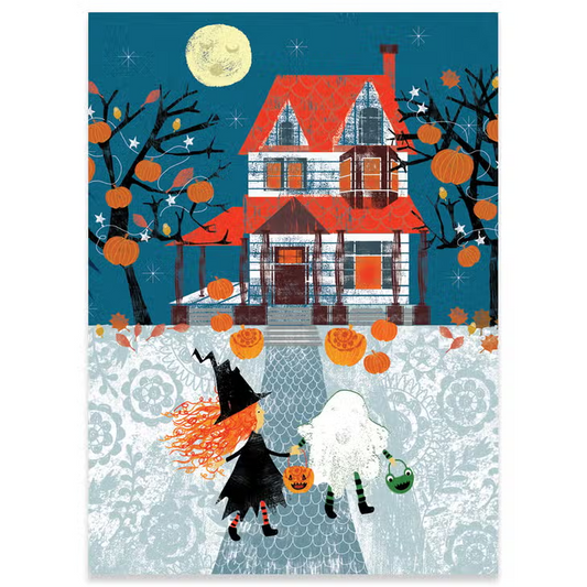 Trick Or Treaters - Halloween Greeting Card - Mellow Monkey