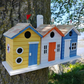 Brighton Beach Huts Birdhouse - Mellow Monkey