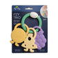 Itzy Trio™ Multi-textured Silicone Teether - Charcuterie