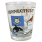 Connecticut State Shot Glass - 2-oz - Mellow Monkey