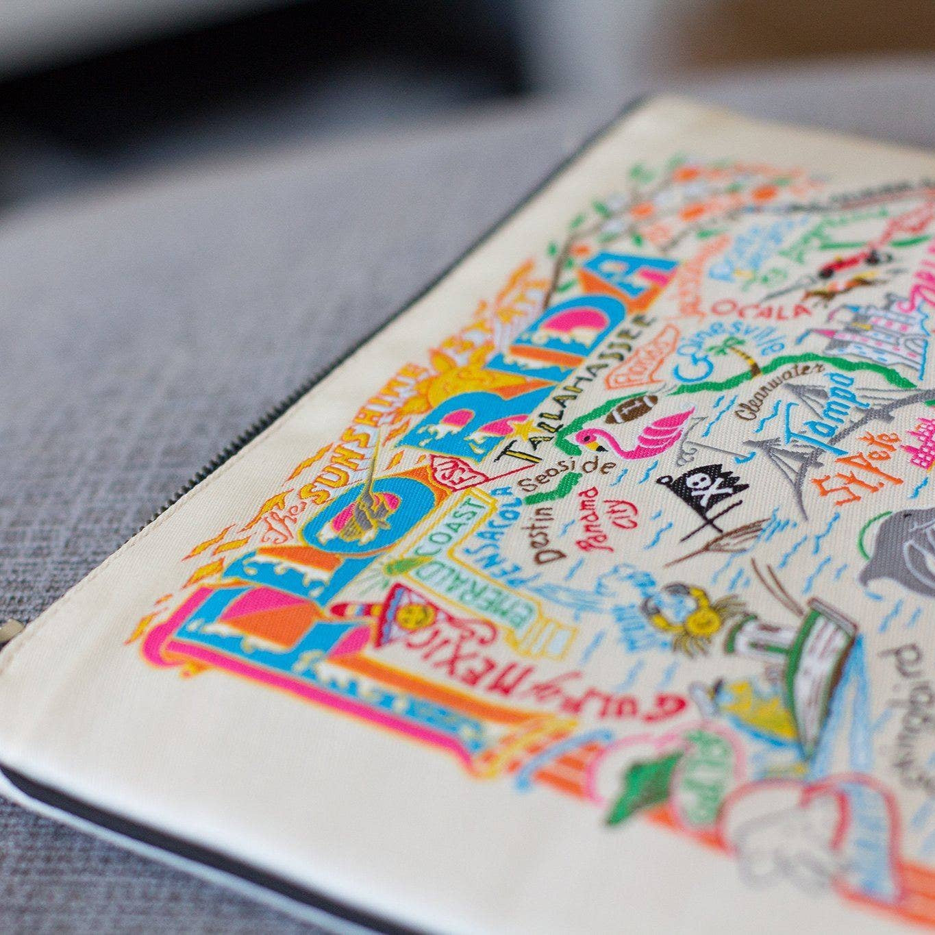 Florida Zip Pouch - Mellow Monkey