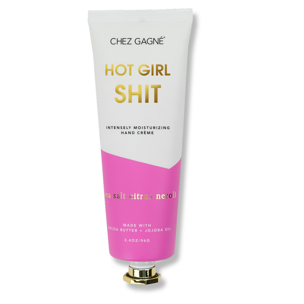 Hot Girl Shit - Sea Salt Citrus + Neroli - Vegan Hand Crème - 3.4oz - Mellow Monkey