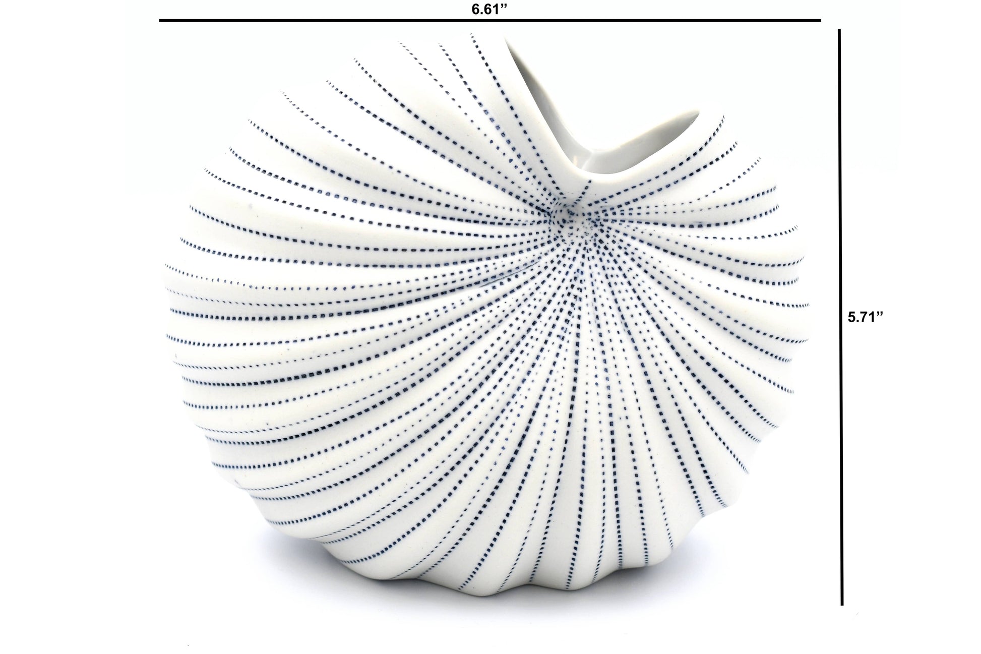 1280W26 PALM S-Handcrafted Porcelain Vase - Mellow Monkey