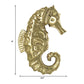 Seahorse Door Knocker - Brass - Mellow Monkey