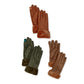 Timeless Touch Vegan Suede Glove with Plush Trim and Touchscreen Fingertip - Mellow Monkey