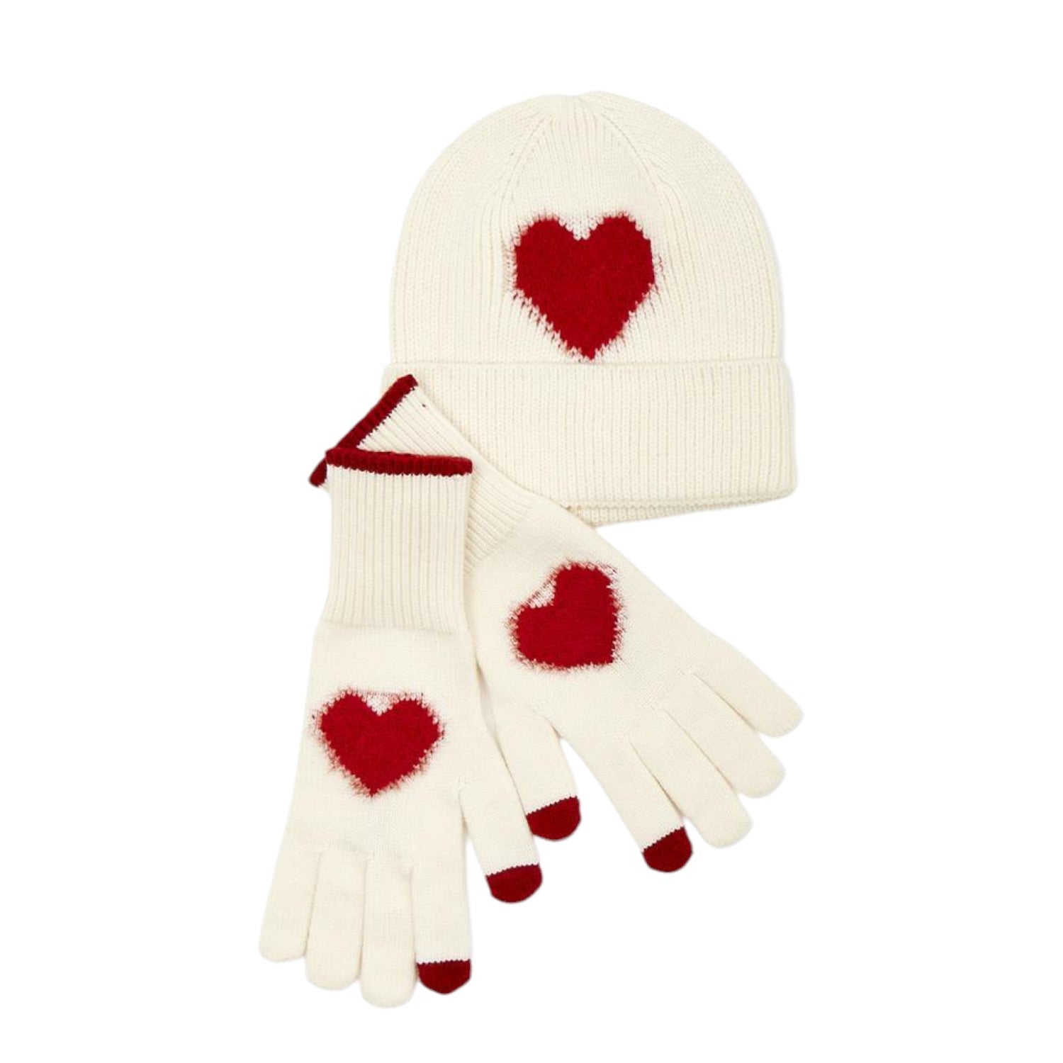 Lots of Love Hat and Glove Set - Mellow Monkey