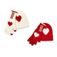 Lots of Love Hat and Glove Set - Mellow Monkey