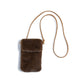 Faux Fur Cross Body Bag - 2 Colors - Mellow Monkey