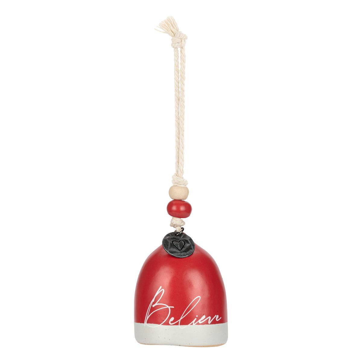 Believe - Mini Holiday Bell - 2-in - Mellow Monkey